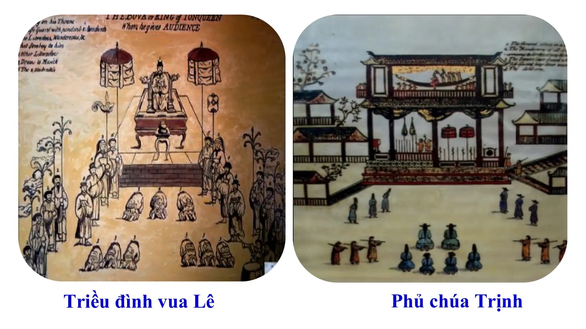 Triều đình vua Lê Phủ chúa Trịnh