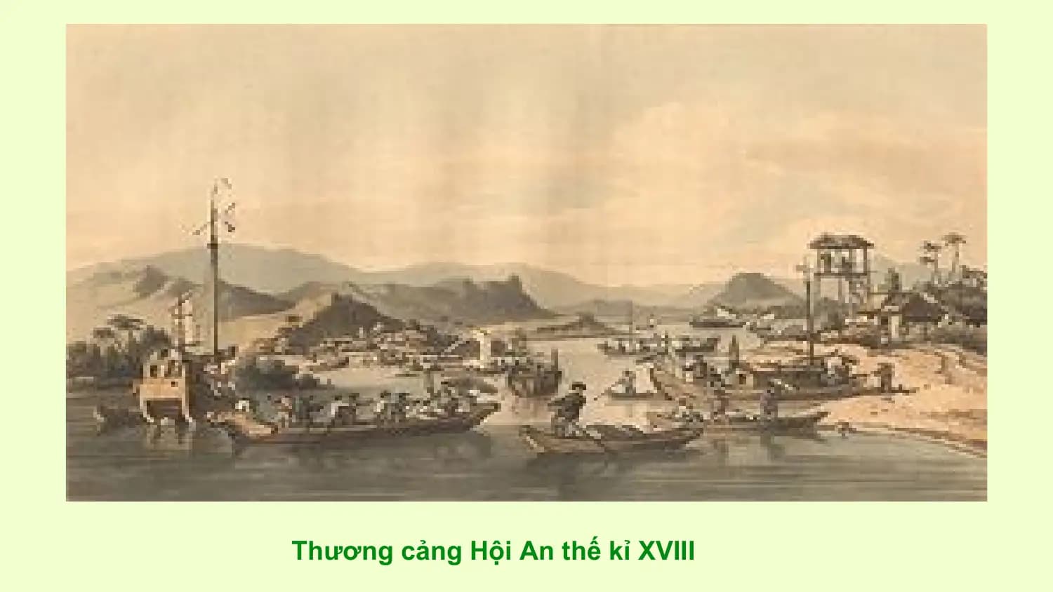 Thương cảng Hội An thế kỉ XVIII