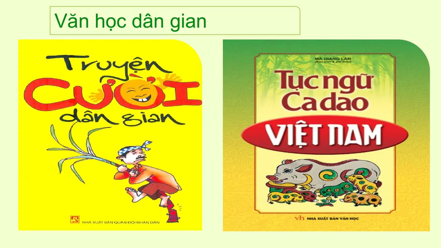 Văn học dân gian