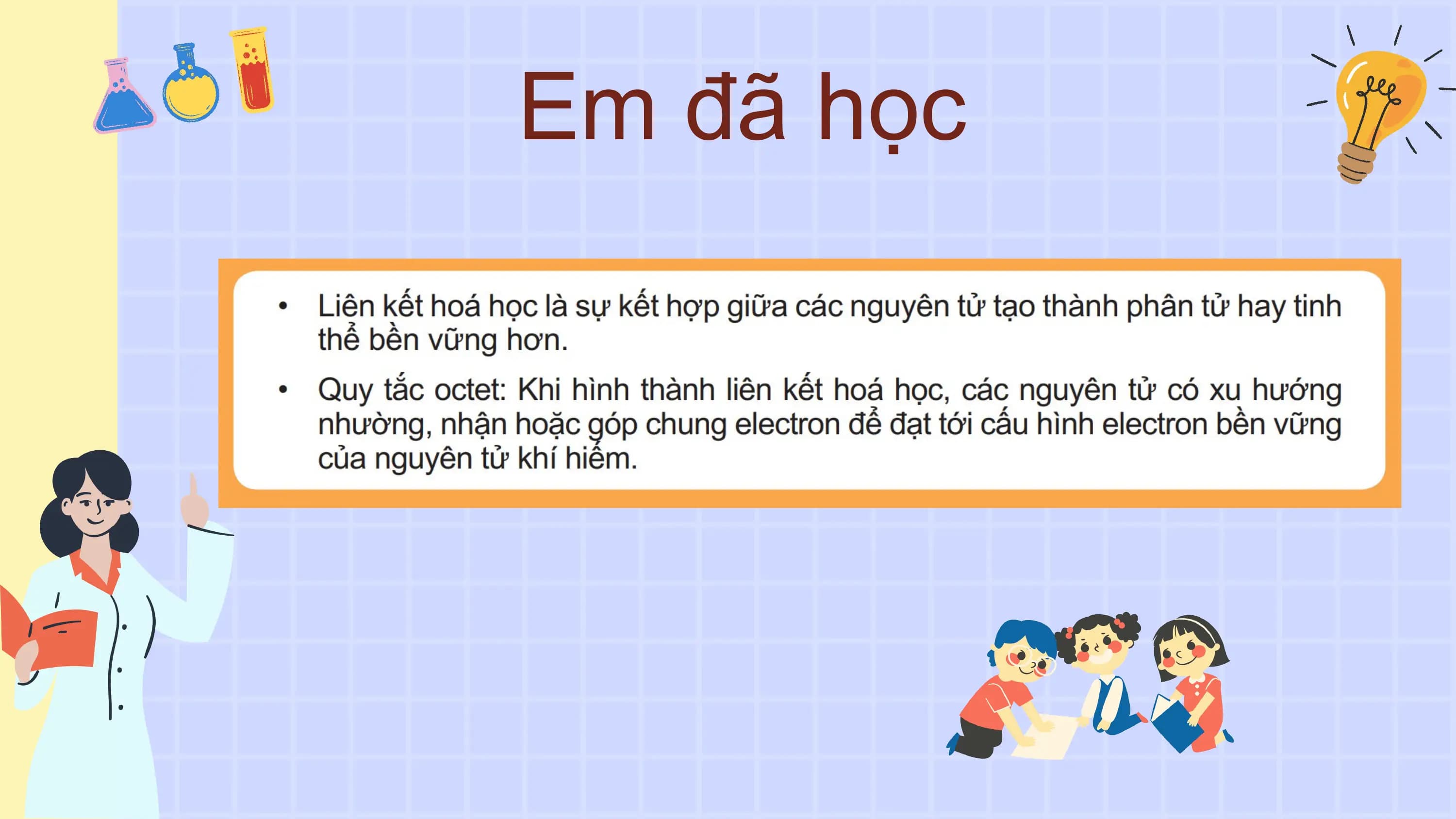 Em đã học