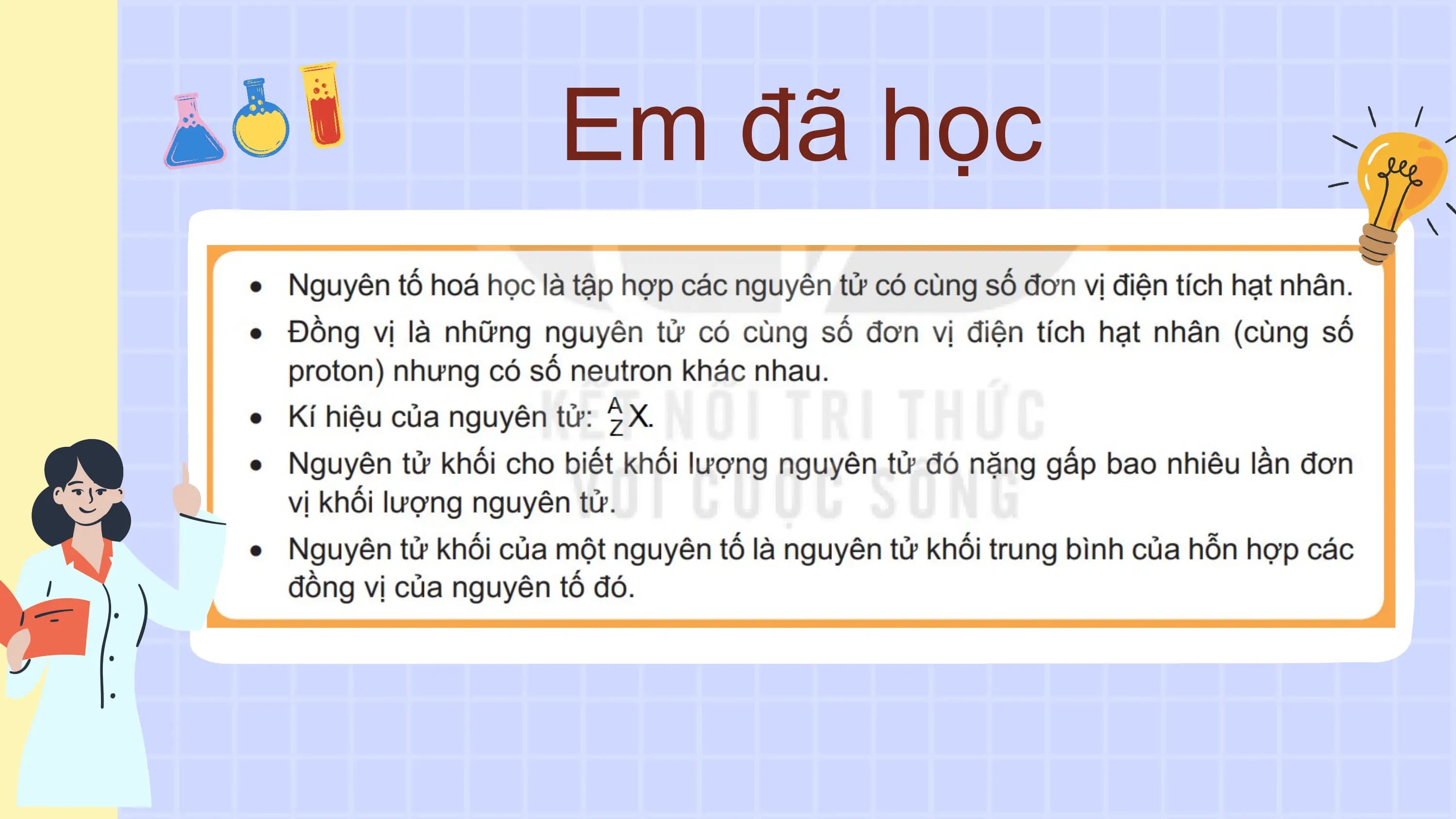 Em đã học