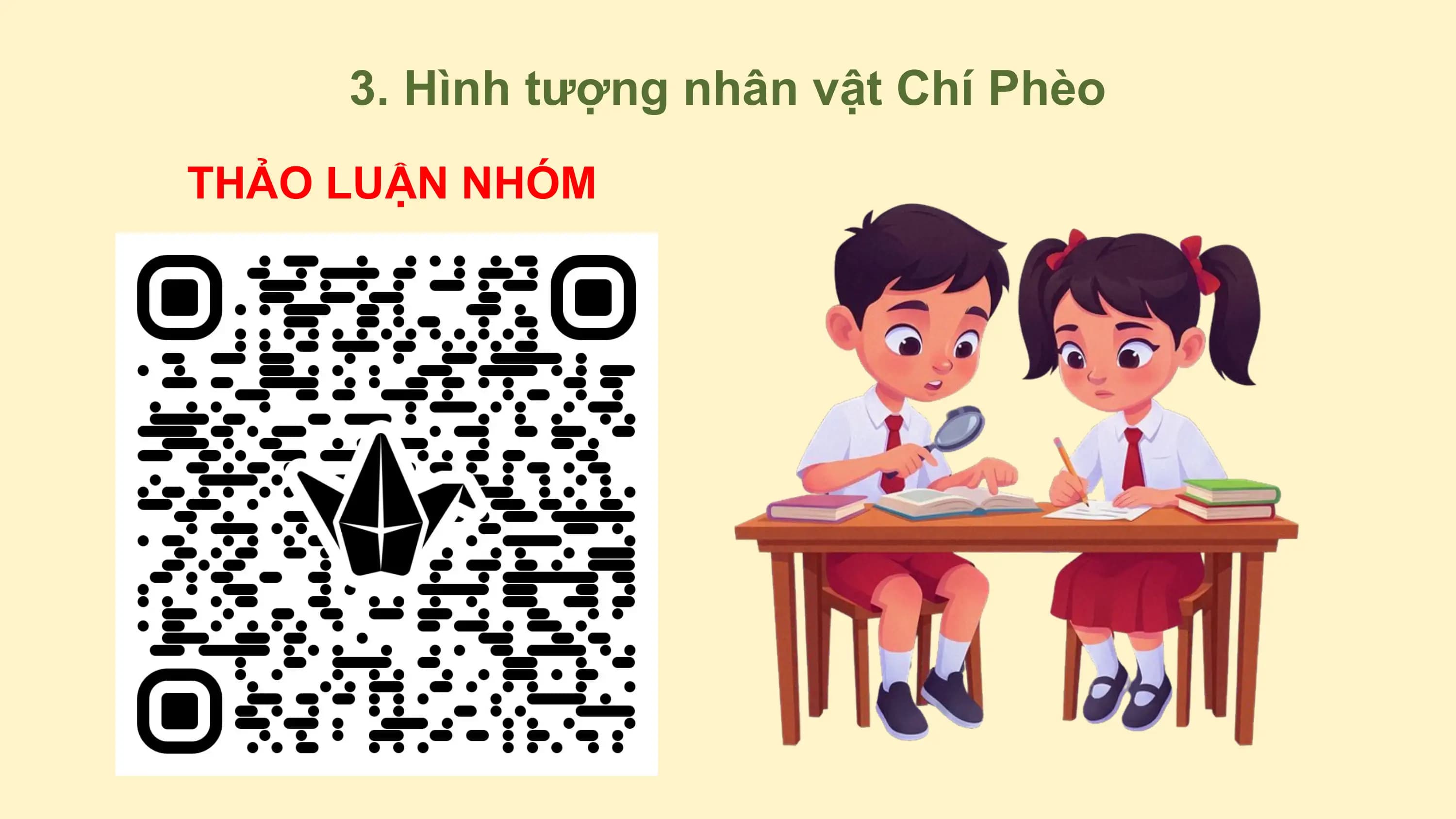 3. Hình tượng nhân vật Chí Phèo
THẢO LUẬN NHÓM